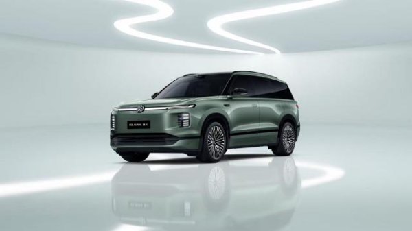 大众品牌最大SUV，上汽大众ID.ERA 9X仙踪绿车色官图公布